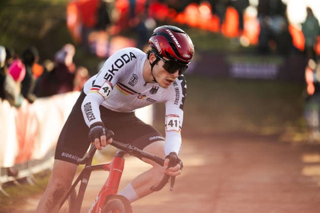 Cyclo cross, UCI World Cup Dendermonde U23 Men, 28 12 2025 BEHRENS Eike GER Dendermonde Belgium Copyright: xMarcelxHilgerx