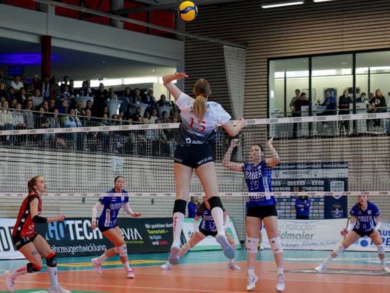 DSC Top-Scorerin Marta Levinska im Angriff