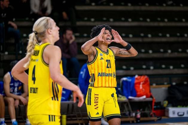 Basketball Berlin 28 12 2025 Season 2025 2026 DBBL 1 Bundesliga Alba Berlin BC Pharmaserv Marburg Deeshyra Thomas Alba, No 21