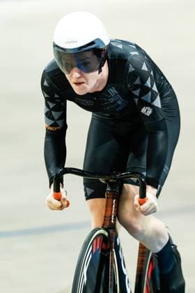 APELDOORN - Kimberly Kalee in action in the 250-meter standing start during the final day of the Dutch Track cycling, Rad, Radsport, Bahnrad, Bahn Championships at Omnisport Apeldoorn. ANP VINCENT JANNINK xVIxANPxSportx xxANPxIVx 545944311 originalFilename: 545944311.jpg