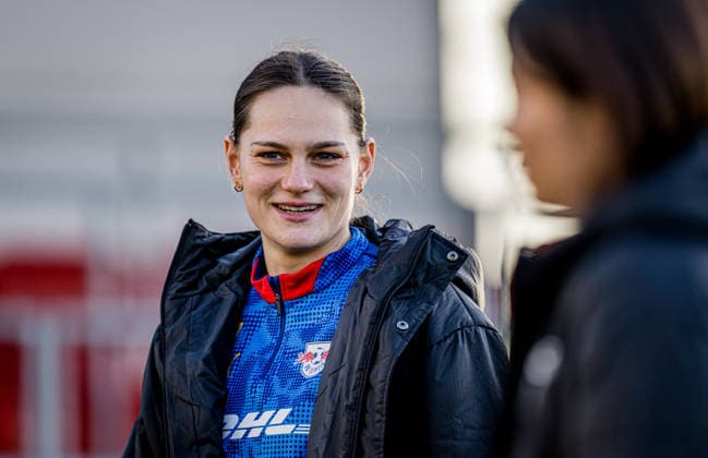 Leipzigs Giovanna Hoffmann Soccer 1 Womens Bundesliga, Matchday 14 RB Leipzig 1 FC Koeln 0 1 21 December 2025 Leipzig, Red Bull Academy RB Leipzig 1 FC Koeln 0 1
