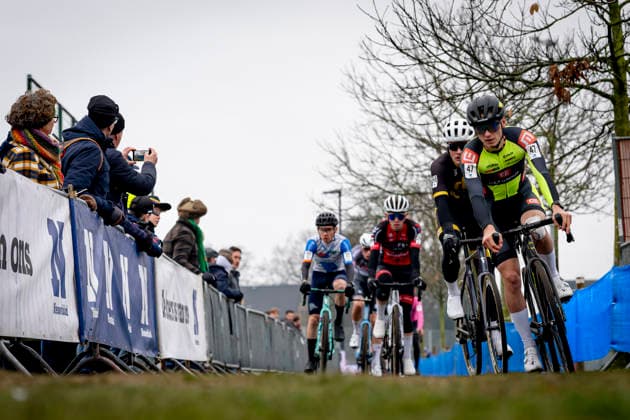 Patrik Lienert ÄaEZ CYKLO TEAM TÃBOR during the XÂ²O Badkamers Trofee 2025 men U23 in LOENHOUT, Belgium on 29 december 2025, photo by Marcel van Dorst EYE4images DeFodi Images