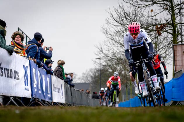 Mattia Agostinacchio EF EDUCATION EASYPOST OATLY during the XÂ²O Badkamers Trofee 2025 men U23 in LOENHOUT, Belgium on 29 december 2025, photo by Marcel van Dorst EYE4images DeFodi Images