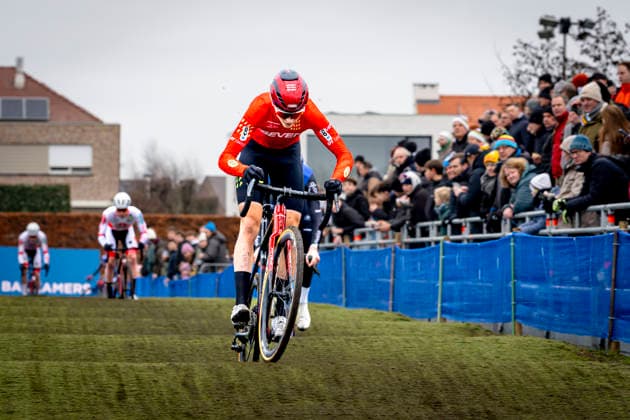 Guus van den Eijnden ALPECIN DECEUNINCK DEVELOPMENT TEAM during the XÂ²O Badkamers Trofee 2025 men U23 in LOENHOUT, Belgium on 29 december 2025, photo by Marcel van Dorst EYE4images DeFodi Images