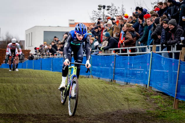 Arthur van den Boer BALOISE GLOWI LIONS during the XÂ²O Badkamers Trofee 2025 men U23 in LOENHOUT, Belgium on 29 december 2025, photo by Marcel van Dorst EYE4images DeFodi Images