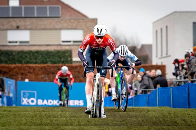 Senn Bossaerts CYCLIS VAN DEN PLAS CYCLING TEAM during the XÂ²O Badkamers Trofee 2025 men U23 in LOENHOUT, Belgium on 29 december 2025, photo by Marcel van Dorst EYE4images DeFodi Images