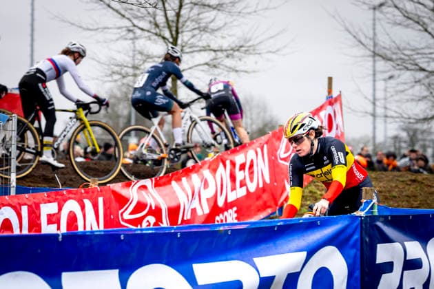 Marion Norbert Riberolle CRELAN CORENDON during the X²O Badkamers Trofee 2025 WOMEN in LOENHOUT, Belgium on 29 december 2025, photo by Marcel van Dorst EYE4images DeFodi Images