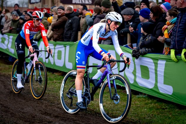 Kristï¿½na Zemanova BRILON RACING TEAM MB during the Xï¿½O Badkamers Trofee 2025 WOMEN in LOENHOUT, Belgium on 29 december 2025, photo by Marcel van Dorst EYE4images DeFodi Images