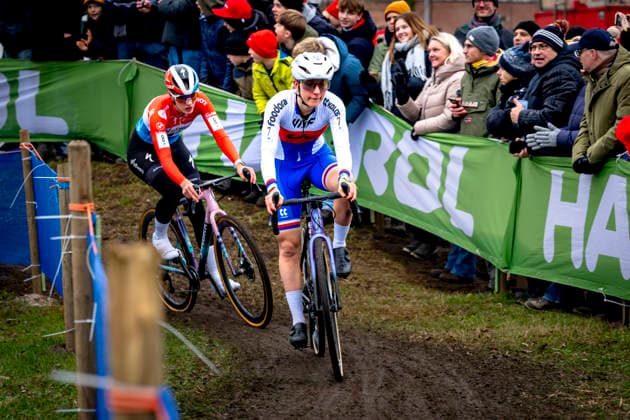 Kristï¿½na Zemanova BRILON RACING TEAM MB during the Xï¿½O Badkamers Trofee 2025 WOMEN in LOENHOUT, Belgium on 29 december 2025, photo by Marcel van Dorst EYE4images DeFodi Images