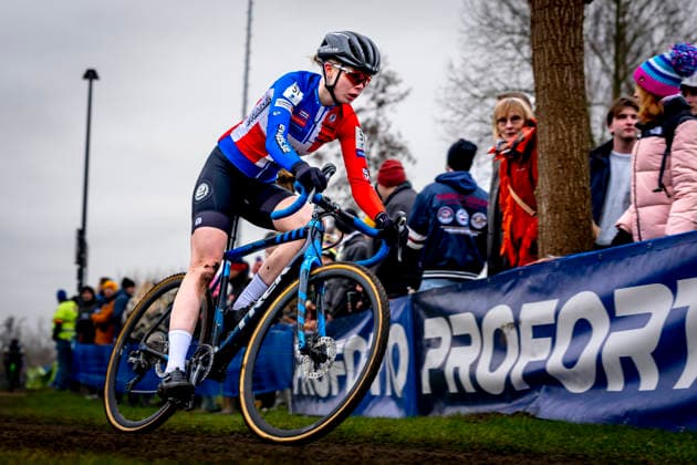 Thea Persson KVÄNUM IF during the XÂ²O Badkamers Trofee 2025 WOMEN in LOENHOUT, Belgium on 29 december 2025, photo by Marcel van Dorst EYE4images DeFodi Images