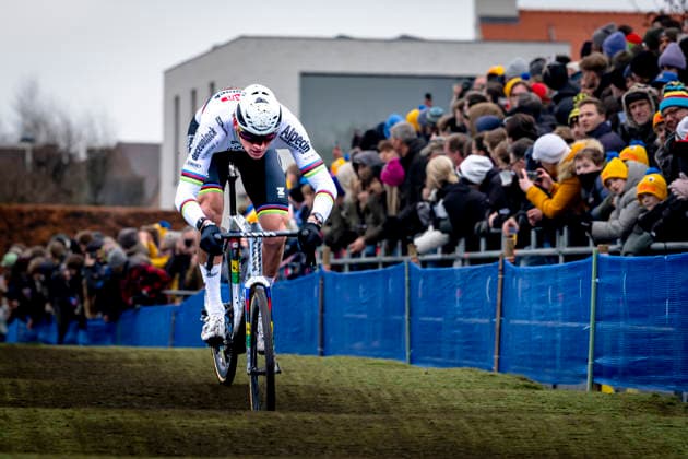Mathieu van der Poel during the X²O Badkamers Trofee 2025 in LOENHOUT, Belgium on 29 december 2025, photo by Marcel van Dorst EYE4images DeFodi Images