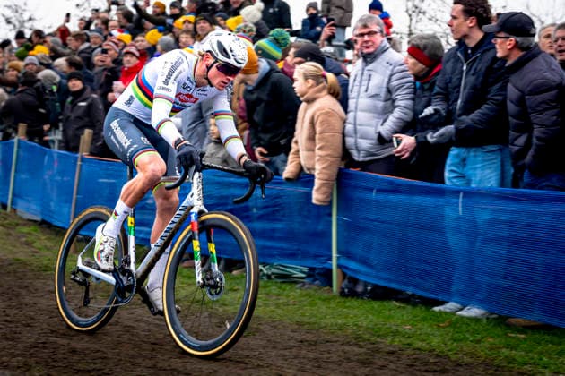 Mathieu van der Poel during the X²O Badkamers Trofee 2025 in LOENHOUT, Belgium on 29 december 2025, photo by Marcel van Dorst EYE4images DeFodi Images