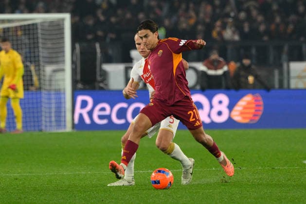 Romaâ??s Paulo Dybala during the Italian Football Championship League A Enilive 2025 2026 match between AS Roma vs Genoa CFC at the Olimpic Stadium in Rome on 29 December 2025.  Copyright: xFabrizioxCorradetti IPAxSportx xipa-agency.netx xx IPA_69546128 IPA_Agency_IPA69546128