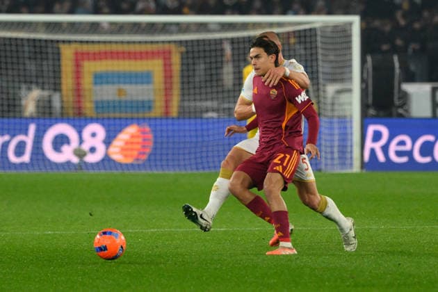 CALCIO - Serie A - AS Roma vs Genoa CFC Romaâ??s Paulo Dybala during the Italian Football Championship League A Enilive 2025 2026 match between AS Roma vs Genoa CFC at the Olimpic Stadium in Rome on 29 December 2025. Rome Italy  Copyright: xIPAxSport ABACAx