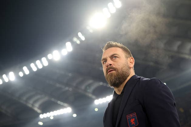 Football: Serie A Enilive 2025-2026 match AS Roma vs Genoa CFC Rome, Italy - December 29, 2025: Daniele De Rossi coach of Genoa C.F.C. back to Olympic Stadium during the Serie A Enilive 2025-2026 football match between AS Roma vs Genoa CFC at Olympic Stadium. rome olympic stadium italy italy Copyright: xmarcoxiacobucci