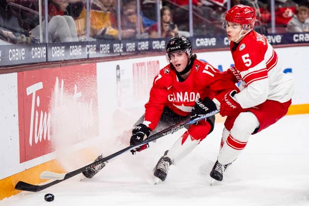 Ice Hockey, Junior World Championship, Canada - Denmark