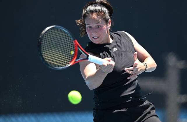 Tennis, WTA tournament in Brisbane, Training