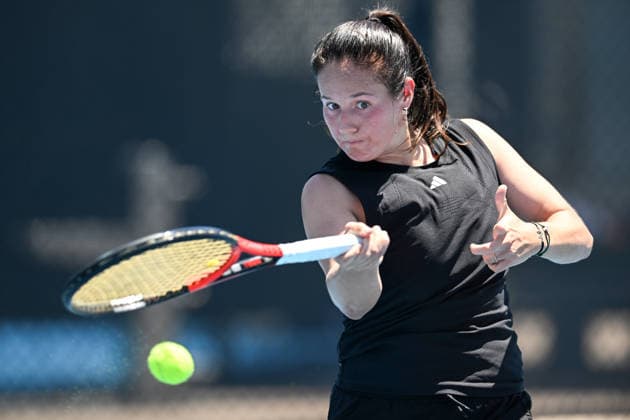 BRISBANE INTERNATIONAL 2026 PREVIEW, Daria Kasatkina of Australia in action during a training session ahead of the Brisbane International 2026 at Pat Rafter Arena in Brisbane, Queensland, Tuesday, December 30, 2025. ( NO ARCHIVING Brisbane Queensland Australia  Copyright: xDarrenxEnglandx 20251230195102570829