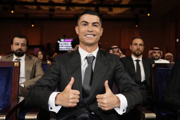 Cristiano Ronaldo during the Globe Soccer Awards 2025- 16h edition. in Dubai, UAE - Soccer - December 28, 2025  Copyright: xFabioxFerrari LaPressex