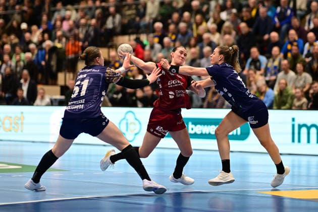 Handball, HBF, Buxtehuder SV - HSG Bensheim-Auerbach