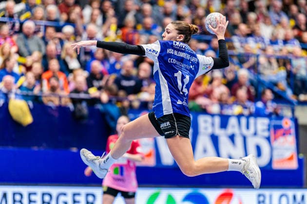 Ona Vegue HSG Blomberg Lippe, 14 in goal GER, HSG Blomberg Lippe vs SV Union Halle Neustadt, Handball, 1 Bundesliga Women, Matchday 10, Season 2025 2026, 30 12 2025 GER, HSG Blomberg Lippe vs SV Union Halle Neustadt, Handball, 1 Bundesliga Women, Matchday 10, Season 2025 2026, 30 12 2025 Lemgo Copyright: xEibner-Pressefoto JanxRollingerx EP_JSK