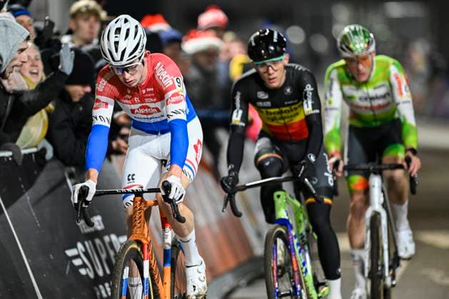 Telenet Superprestige 2025-2026 Diegem DIEGEM, BELGIUM - DECEMBER 30 : Del Grosso Tibor (NED) of Alpecin-Deceuninck in action during the 6th leg of the Diegem Telenet Superprestige 2025-2026 a cyclocross race for Men Elite on December 30, 2025 in Diegem, Belgium, 30 12 2025 ( Diegem Belgium  Copyright: xNicoxVereeckenx