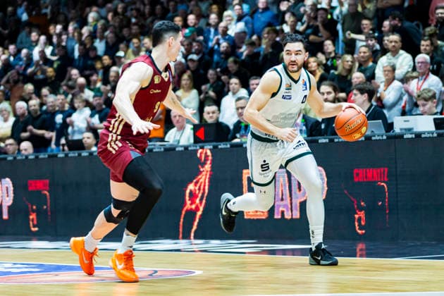 Basketball, BBL, Niners Chemnitz - Gladiators Trier