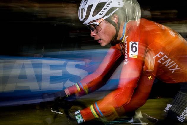 Dutch Ceylin Del Carmen Alvarado pictured in action during the women elite race of Diegem Cross cyclocross cycling event, Tuesday 30 December 2025 in Diegem, stage 6 8 in the Superprestige cyclocross cycling competition. JASPERxJACOBS  x152455184x