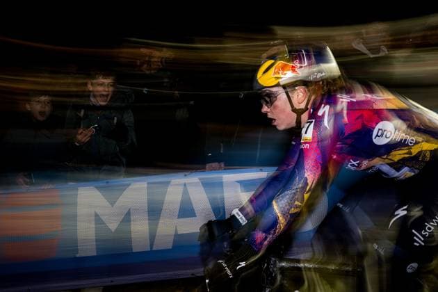 Hungarian Kata Blanka Vas pictured in action during the women elite race of Diegem Cross cyclocross cycling event, Tuesday 30 December 2025 in Diegem, stage 6 8 in the Superprestige cyclocross cycling competition. JASPERxJACOBS  x152455273x