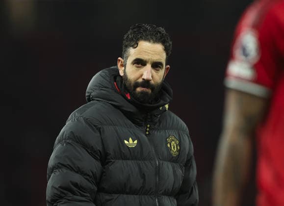 Manchester United, ManU v Wolverhampton Wanderers, FA Premier League 30.12.25 Manchester United v Wolverhampton Wanderers, FA Premier League Bradley Ormesher The Times Manchester United Manager Rúben Amorim at full time  Copyright: xBradleyxOrmesherx NINTCHDBPICT001048615085