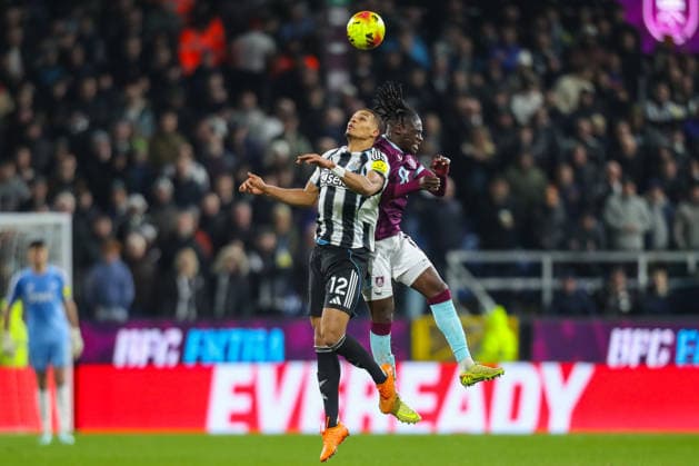 Burnley v Newcastle United, Premier League Malick Thiaw Of Newcastle United heads the ball during the Burnley v Newcastle United Premier League match at Turf Moor, Burnley, England on 30 December 2025 Credit: Lee Keuneke Every Second Media Editorial use only. All images are copyright Every Second Media Limited. No images may be reproduced without prior permission. All rights reserved. Premier League and Football League images are subject to licensing agreements with Football DataCo Limited. see https: www.football-dataco.com Copyright: xIMAGO EveryxSecondxMediax ESM-1730-0130 LeexKeunekex xEveryxSecondxMediax