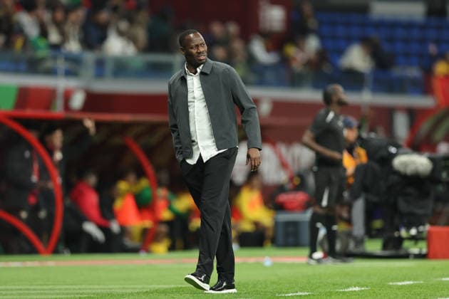 TotalEnergies CAF AFACON Morocco 2025 - Satde Moulay Abellah - Rabat - Morocco Head Coach of Senegal Pape Thiaw in action during the Africa Cup of Nations (CAN) 2025 football match between Senegal and Benin at the Grand Satde of Tanger n Tanger on December 30, 2025. Copyright: xloulidiphotox