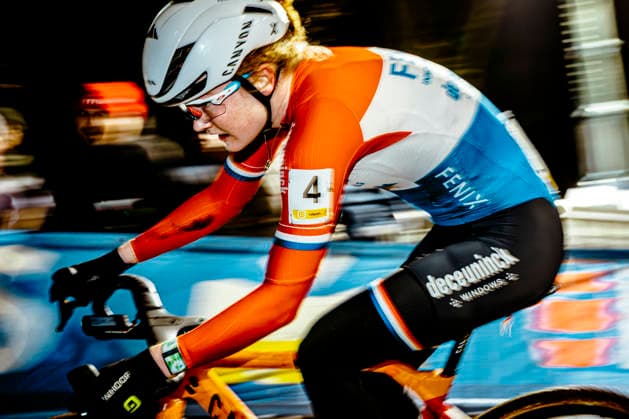 Cyclocross - Telenet Superprestige Diegem Dutch national champion Puck Pieterse (NED Fenix-Deceuninck) wins the Telenet Superprestige round in Diegem Telenet Superprestige Diegem Women Elite - Diegem Belgium Photo: Stijn Bastens CC Diegem Belgium  Copyright: xContentxCurationx StijnxBastensx xCCx