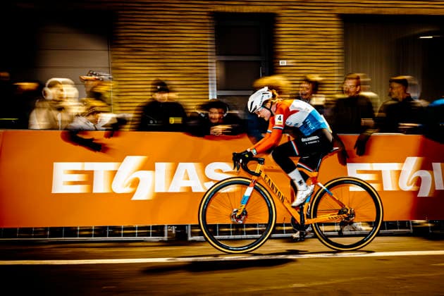 Cyclocross - Telenet Superprestige Diegem Dutch national champion Puck Pieterse (NED Fenix-Deceuninck) wins the Telenet Superprestige round in Diegem Telenet Superprestige Diegem Women Elite - Diegem Belgium Photo: Stijn Bastens CC Diegem Belgium  Copyright: xContentxCurationx StijnxBastensx xCCx