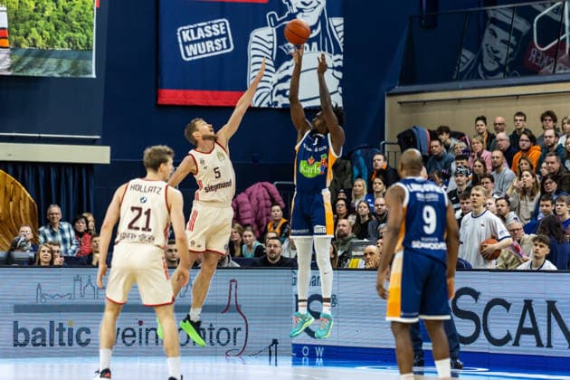 Basketball, BBL, Rostock Seawolves - FC Bayern Munich
