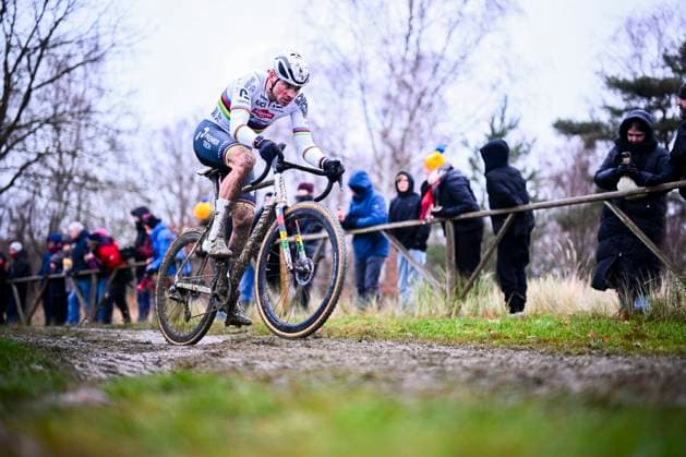 X2O Badkamers Trofee 2025-2026 Baal BAAL, BELGIUM - JANUARY 01 : Van Der Poel Mathieu (NED) of Alpecin-Deceuninck in action during the 6th leg of the GP Sven Nys X2O Badkamers Trofee 2025-2026 a cyclocross race for Men Elite on January 1, 2026 in Baal, Belgium, 01 01 2026 ( Baal Belgium  Copyright: xGvgx