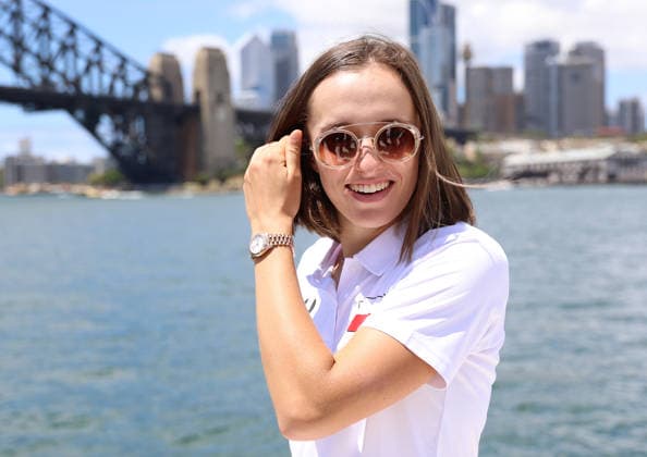 January 2, 2026, Sydney, New South Wales, Australia: Polish tennis player IGA SWIATEK during photo session on the boat in Sydney Harbour Bridge before tennis tournament United Cup, Sydney, Australia. Sydney Australia - ZUMAc278 20260102_zsp_c278_017 Copyright: xMarcinxCholewinskix