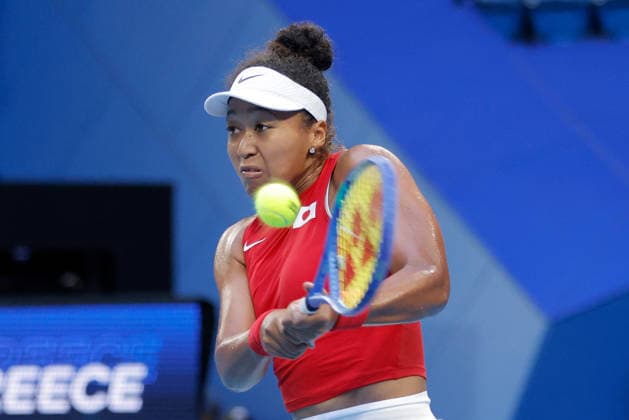 TENNIS UNITED CUP PERTH, Naomi Osaka of Japan in action against Maria Sakkari of Greece during the United Cup day one match between Greece and Japan at RAC Arena in Perth, Friday, January 2, 2026. ( NO ARCHIVING, EDITORIAL USE ONLY PERTH WESTERN AUSTRALIA AUSTRALIA  Copyright: xRICHARDxWAINWRIGHTx 20260102149005278272