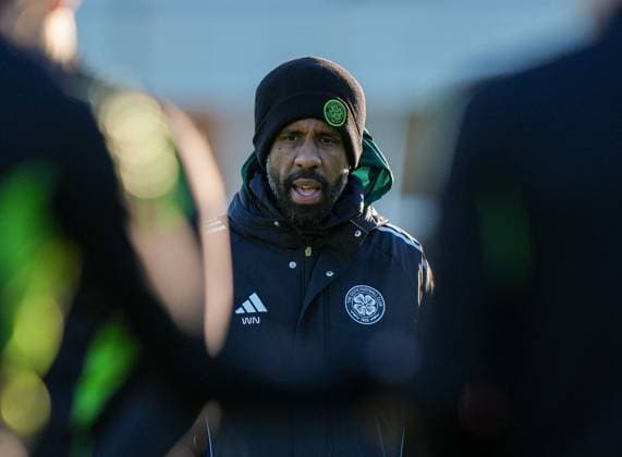 Celtic Manager Wilfried Nancy Celtic Team Training and press conference, PK, Pressekonferenz Football, Lennoxtown Training Ground, East Dunbartonshire, Scotland, UK - 02 Jan 2026Glasgow Celtic Park United Kingdom EDITORIAL USE ONLY No use with unauthorised audio, video, data, fixture lists, club league logos or live services. Online in-match use limited to 120 images, no video emulation. No use in betting, games or single club league player publications. Copyright: xStuartxWallace Shutterstockx 16220408em