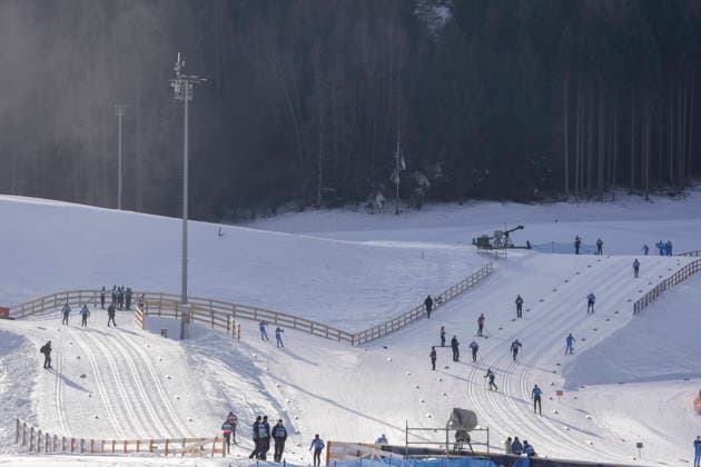 Tour de ski 2025 26 stage 5 Lago, Italy 20260102. Italy is ready to host the Olympics in Lago di Tesero in Val di Fiemme. Snow is being produced at the ski stadium. Photo: Terje Pedersen NTB Lago Italy EDITORIAL USE ONLY. RESTRICTED USE FOR BETTING COMPANIES Ref:_SPO5u2h4d0ZIj4.jpg *** Tour de ski 2025 26 stage 5 Lago, Italy 20260102 Italy is ready to host the Olympics in Lago di Tesero in Val di Fiemme Snow is being produced at the ski stadium Photo Terje Pedersen NTB Lago Italy EDITORIAL USE ONLY RESTRICTED USE FOR BETTING COMPANIES  Copyright: xTerjexPedersenx xNTBx