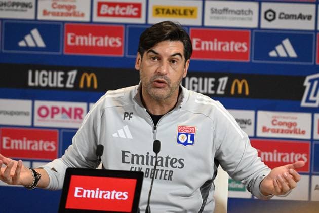 Football, France, Olympique Lyon, Press conference