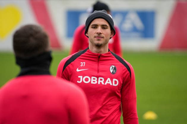 Soccer, Bundesliga, Men, Training SC Freiburg Europa Park Stadion, Sport, Europa Park Stadion, Max Rosenfelder SC Freiburg, 37 Freiburg Europa Park Stadion Baden Württemberg Germany Copyright: xFINLEYxMÖRCHx