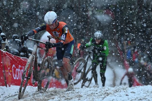 Exact Cross 2026 Mol MOL, BELGIUM - JANUARY 02 : Solen Keije (NED) of Charles Liegeois Roastery Cx during the 5th leg of the Zilvermeercross Exact Cross 2026 a cyclocross race for Men Elite on January 2, 2026 in Mol, Belgium, 02 01 2026 ( Mol Belgium  Copyright: xBcex