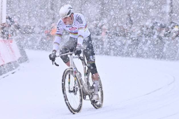 Exact Cross 2026 Mol MOL, BELGIUM - JANUARY 02 : Van Der Poel Mathieu (NED) of Alpecin-Deceuninck during the 5th leg of the Zilvermeercross Exact Cross 2026 a cyclocross race for Men Elite on January 2, 2026 in Mol, Belgium, 02 01 2026 ( Mol Belgium  Copyright: xBcex