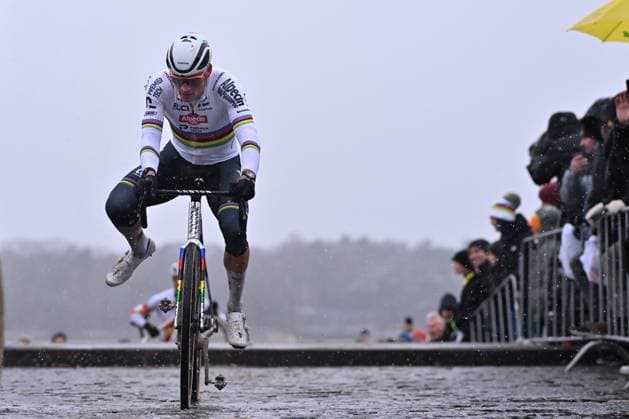 Exact Cross 2026 Mol MOL, BELGIUM - JANUARY 02 : Van Der Poel Mathieu (NED) of Alpecin-Deceuninck during the 5th leg of the Zilvermeercross Exact Cross 2026 a cyclocross race for Men Elite on January 2, 2026 in Mol, Belgium, 02 01 2026 ( Mol Belgium  Copyright: xBcex