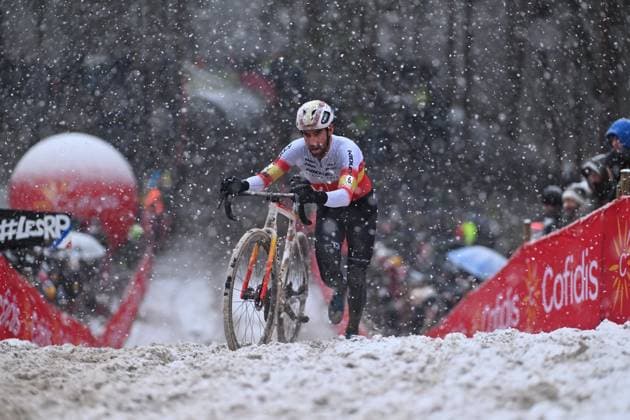 Exact Cross 2026 Mol MOL, BELGIUM - JANUARY 02 : Orts Lloret Felipe (SPA) of Ridley Racing Team during the 5th leg of the Zilvermeercross Exact Cross 2026 a cyclocross race for Men Elite on January 2, 2026 in Mol, Belgium, 02 01 2026 ( Mol Belgium  Copyright: xBcex