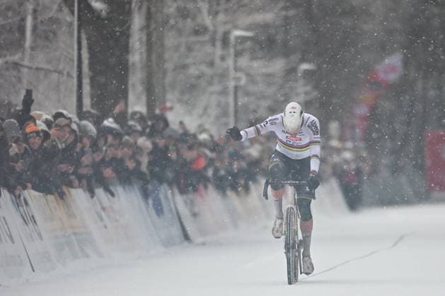 Exact Cross 2026 Mol MOL, BELGIUM - JANUARY 02 : Van Der Poel Mathieu (NED) of Alpecin-Deceuninck during the 5th leg of the Zilvermeercross Exact Cross 2026 a cyclocross race for Men Elite on January 2, 2026 in Mol, Belgium, 02 01 2026 ( Mol Belgium  Copyright: xBcex