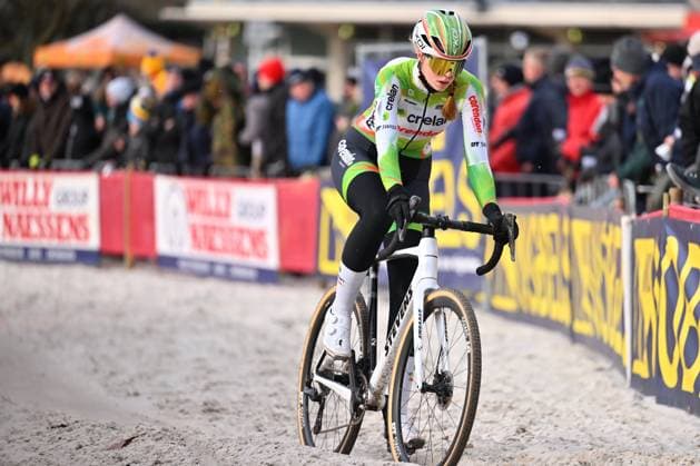 Exact Cross 2026 Mol MOL, BELGIUM - JANUARY 02 : Bakker Manon (NED) of Crelan - Corendon during the 5th leg of the Zilvermeercross Exact Cross 2026 a cyclocross race for Women Elite on January 2, 2026 in Mol, Belgium, 02 01 2026 ( Mol Belgium  Copyright: xBcex