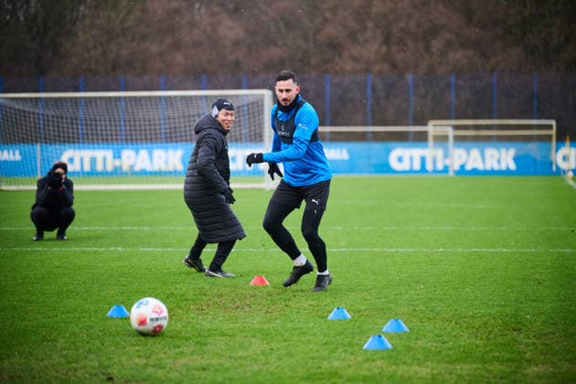 02 01 2026, Football, Men, 2 BL, Season 2025 2026, Training Holstein Kiel Steven Skrzybski Kiel, Projensdorf Projensdorf, Training ground Schleswig Holstein Germany