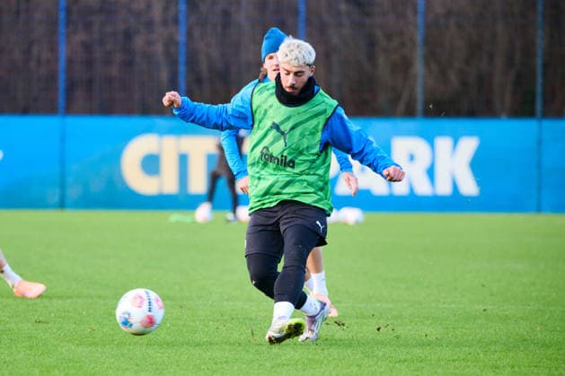 02 01 2026, Football, Men, 2 BL, Season 2025 2026, Training Holstein Kiel newcomer Umut Tohumcu Kiel, Projensdorf Projensdorf, Training ground Schleswig Holstein Germany